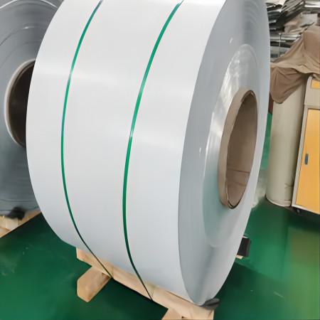 3003 H14 Aluminum Gutter Coil White Surface 0.4mm 0.55mm For Fuel Tanker