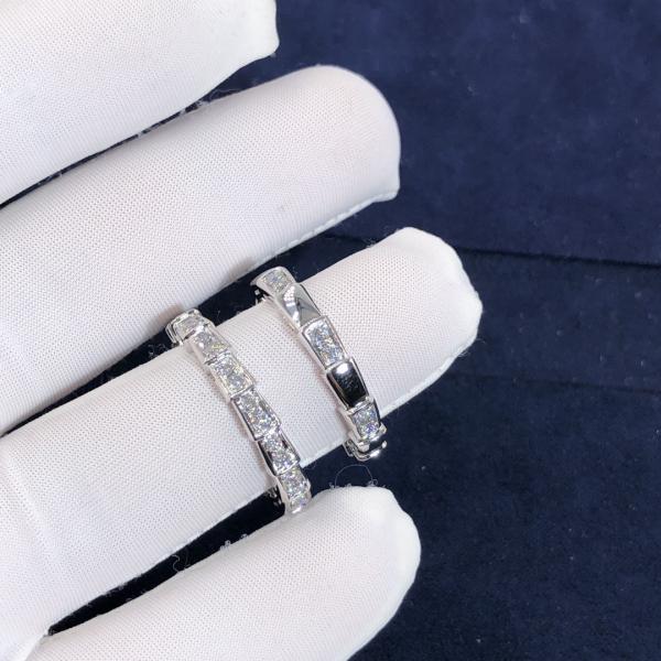 Elegant   Customized 18K Gold   Serpenti Viper Ring Diamond Ring Yellow Gold White Gold