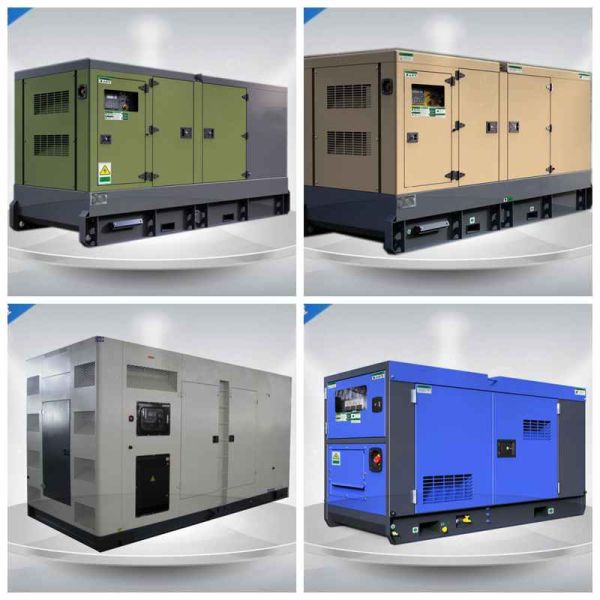 Three Phase Silent Diesel Generator Set 600kw 750kva