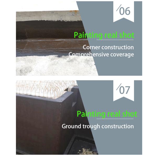 Покрытие наружной кровельной гидроизоляции с полимерным модифицированным асфальтовым покрытием