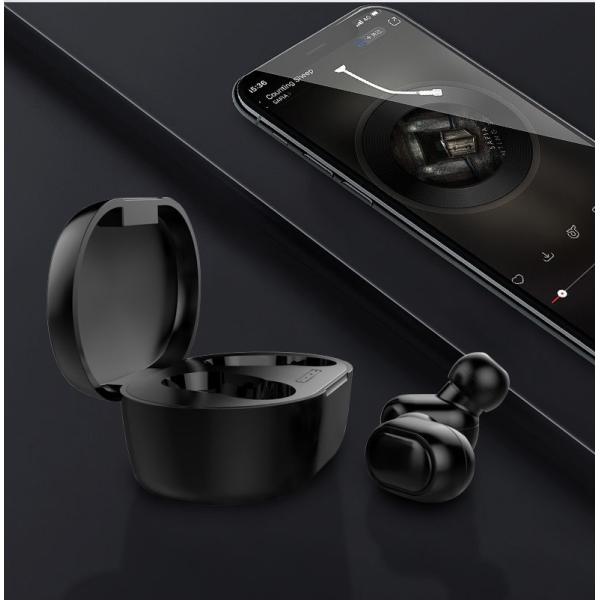 Wireless Earphone In Ear TWS Stereo Gaming Earbuds Bluetooth 5.0 Waterproof IPX-5 with 1-3 Hours Battery Charging Time