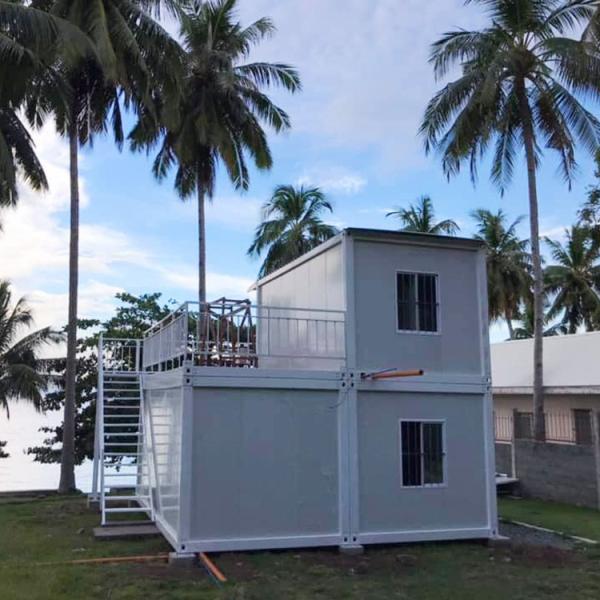 Insulation Prefabricated Flat Pack Container House Construction Container Home With Luxury Decorations