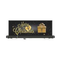 Móviles de la pantalla LED de la pantalla LED 5m m 960*320m m del tejado del taxi del OEM P5