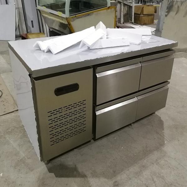 Fan Cooling 4 Drawers 1.5m Commercial Refrigerator Freezer