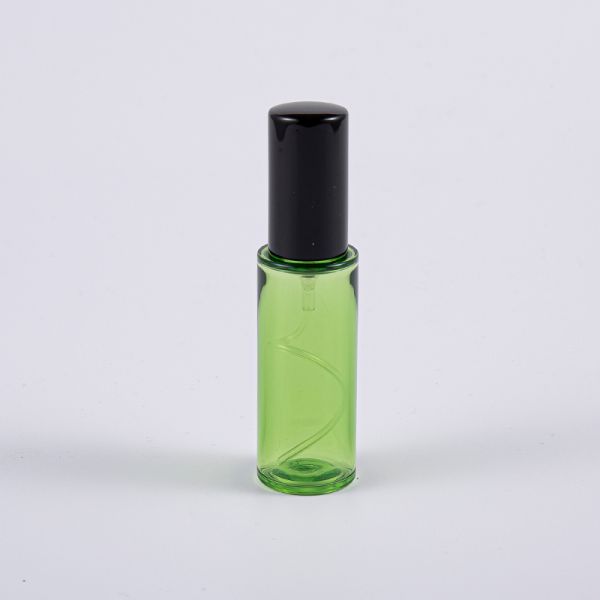 Round PETG Airless Lotion Bottle 10ml For Travel Samples