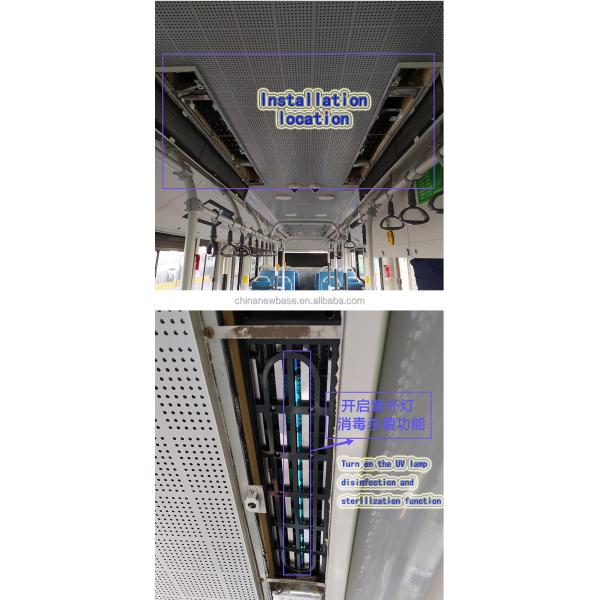 Remplacement de purificateur d'air de bus urbain automobile universel 24V ODM