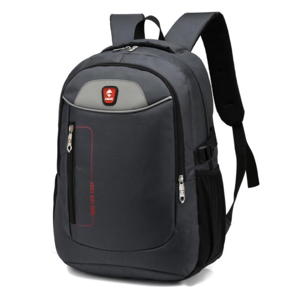 Outdoor waterproof computer bag men and women simple fashion laptop bag travel backpack