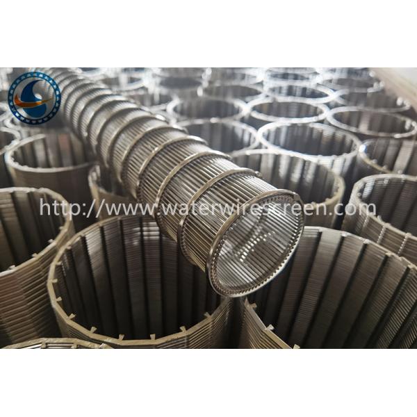 Ss 316l Profile Vee Wire Screen 0.2mm Slot Id 40mm