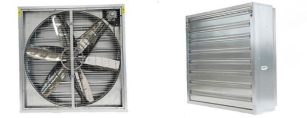 Heavy Duty Poultry Ventilation System Exhaust Fan For Cooler, Window Mounted Exhaust Fan