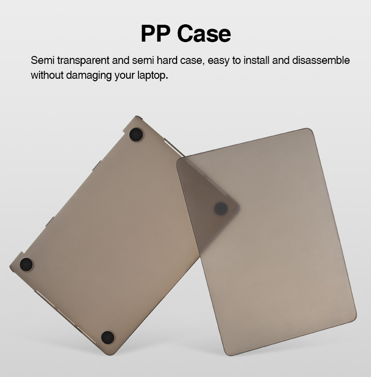 Laudtec Slim Pc Laptop Shell for Macbook Neo 13inch Pure Colour Protective Covers Pp Matte Cases Shockproof Back Cover Pbk355