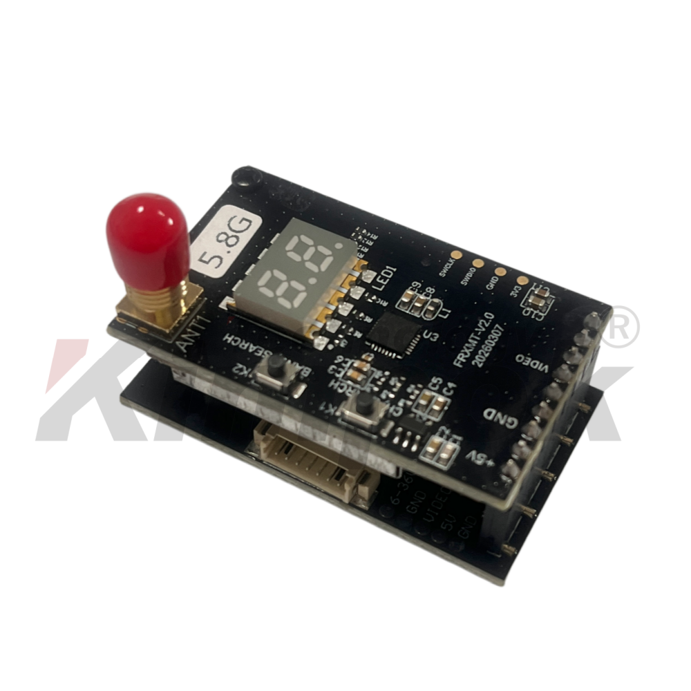 112-Channel 4.8-6GHz High-Sensitivity COFDM Video Receiver for Long-Distance FPV Drones