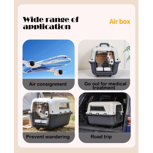 Button Closure Portable Pet Bag Large Capacity Cats Cage for Travel Products