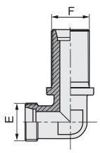Круглая голова 90 градусов локоть Jic углеродистые стальные фитинги 6c9 вращающиеся гидравлические соединения изготовлены