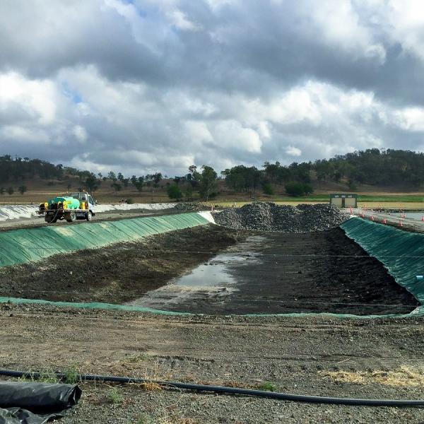 Concrete Mat Cloth GCCM rolls for slope protection and ditch lining