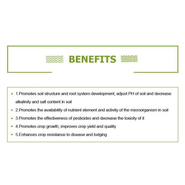 Super Grow Fertilizer Potassium Humic Foliar Drip Fertilizer 100% Soluble Leonardite Flake