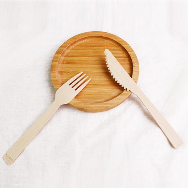 Bamboo Tableware Set with Customized A Grade Package Size 33.00cm * 18.50cm * 15.30cm