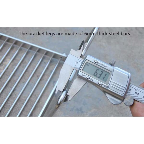 2 People Outdoor Mini Folding BBQ Stove Grill Stainless Steel Wire Mesh For BBQ