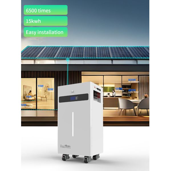 15kWh Home Energy Storage System 10kW Output 9 In 1 Smart BMS Household Solar Battery