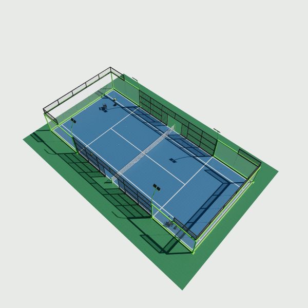 Customized Padel Court Natural  For Football Fields