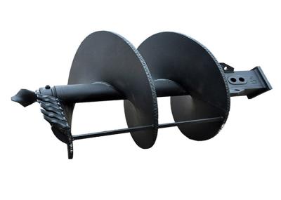 Foundation Rotary Drilling Tools Rock Drilling Auger Gray Color