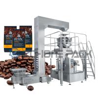 Multi de aço inoxidável - máquina de enchimento do produto do café da máquina de embalagem 1kg do café da estação