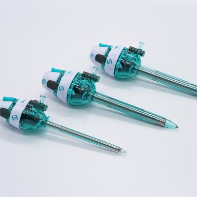 100mm Length Bladeless Abdominal Surgery Use Disposable Optical Trocar