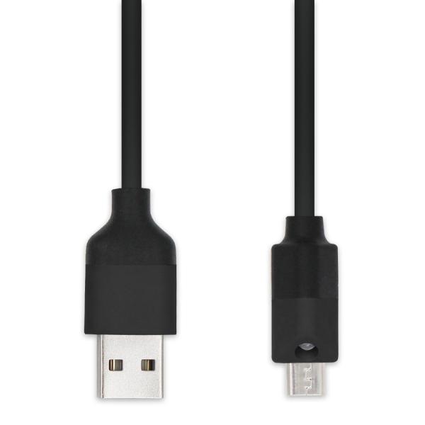 Black USB 2.0 to Micro USB Cable 1m 1.5m Data Transfer Charging