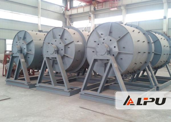 Intermittent Cement Ball Mill With Manganese Steel Rubber Ceramic Liner