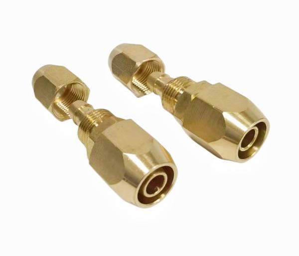 vista identificação dos encaixes 1/4inch do freio de ar e 3/8inch a identificação de bronze de oposição NPT
