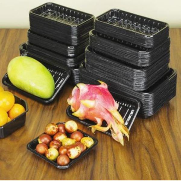 Environmental Protection, Disposable, Microwavable, Refrigerated Food Tray Fruit Plate Food Packaging Container