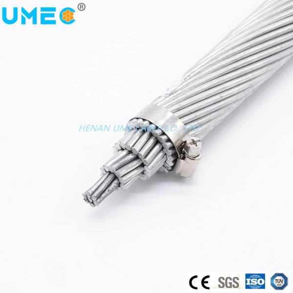 6AWG 4AWG 2AWG 1AWG 1/0AWG ACSR Condutor de alumínio enfiado Condutor de aço reforçado