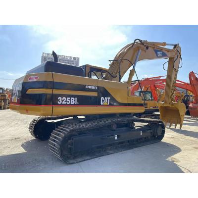 325BL usou a máquina escavadora usada hidráulica de Cat 325b Caterpillar da máquina escavadora da esteira rolante