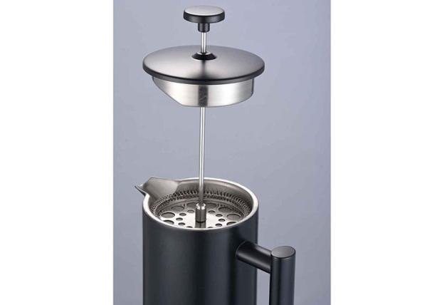 8 Cup Matte Black Stainless Steel French Press Coffee Pot Insulated Coffee Press 27oz/34oz