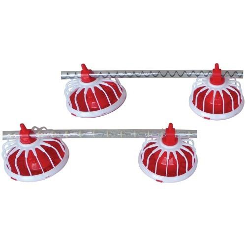 Cheap Price Fully Automatic Chicken Feeder and Waterer Broiler Feeding and Drinking Line System for Chicken Coop Breeding