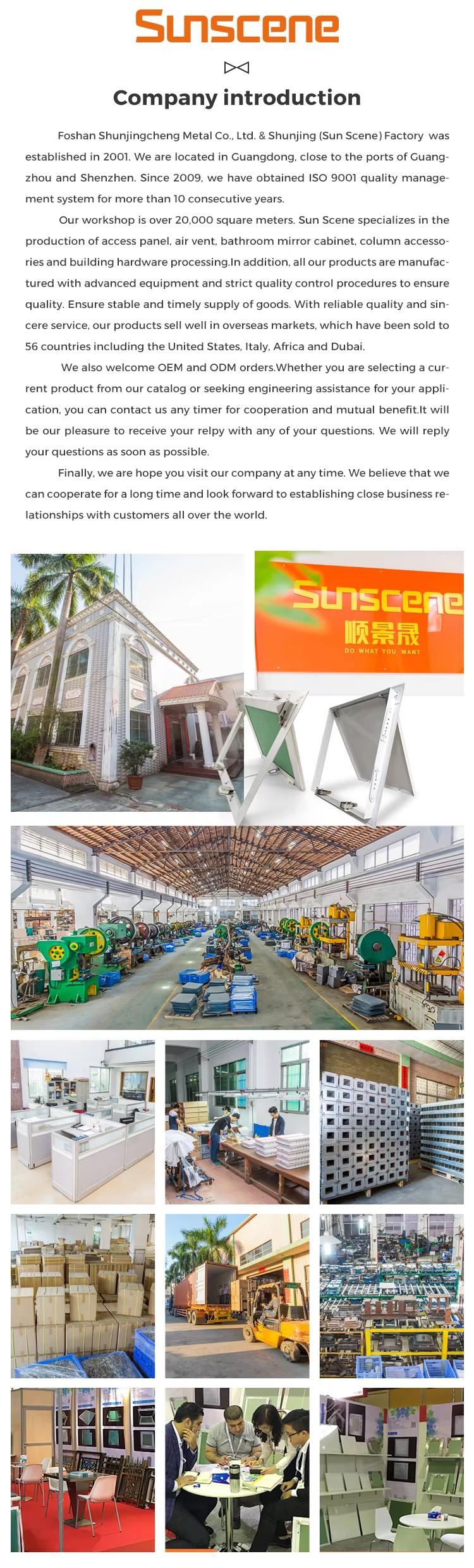 HVAC Metal Access Panels for Drywall Service Access Panel Door for Australia