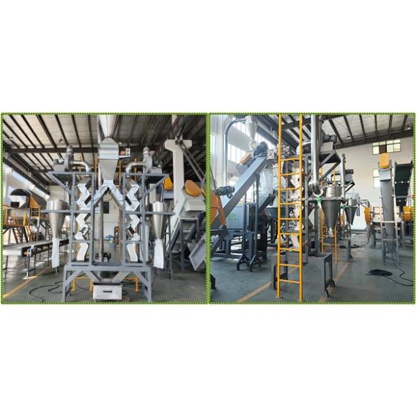 Ligne de lavage de bouteilles d'eau en PET, concasseur, déchiqueteur, machine de recyclage