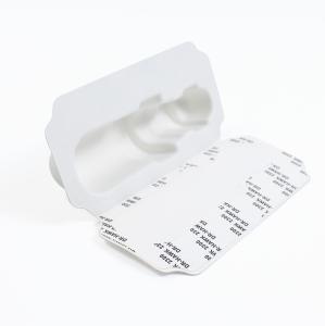 Biodegradable Luxury Cosmetics Paper Molded Pulp Tray Packaging Box With Glue
