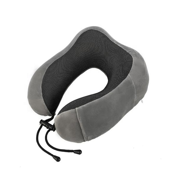 Portable Mobile Phone Storage U-Neck Pillow Customized Plush Memory Foam for Travel