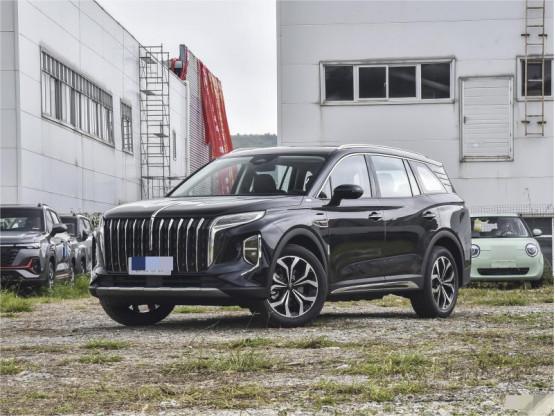 Gasoline Hongqi HS7 Vehicle Automobile 4×4 4×2 With 6 Seats / 7 Seats