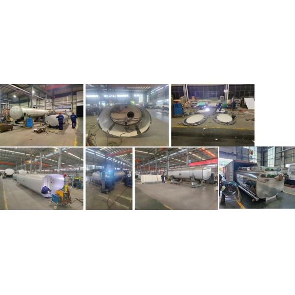 Camion citerne en acier inoxydable Dongfeng DFAC 5000 litres pour le transport de lait