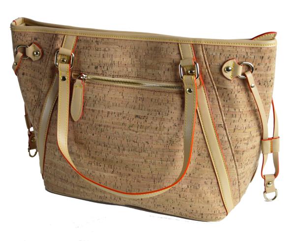 2016 New Fashion Style Women Cork Handbag for Wholesale 16.1''/12.6''*5.9''*11''