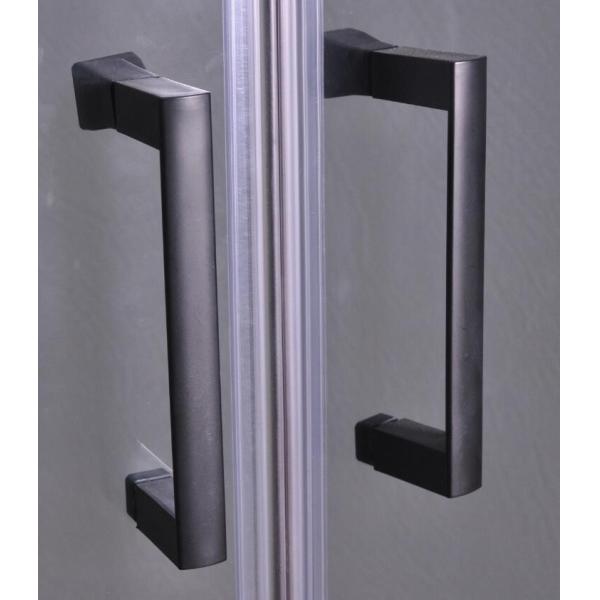 Modern Fully Enclosed Showers Units Matt Black Profiles CE SGS Certification