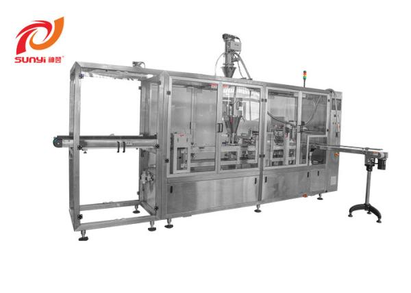 Milk Powder Lavazza Capsule Filling Sealing Machine / Milk Filler Machine