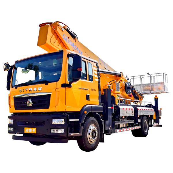 High altitude working platform SITRAK 50m Aerial truck crane truck with working basket