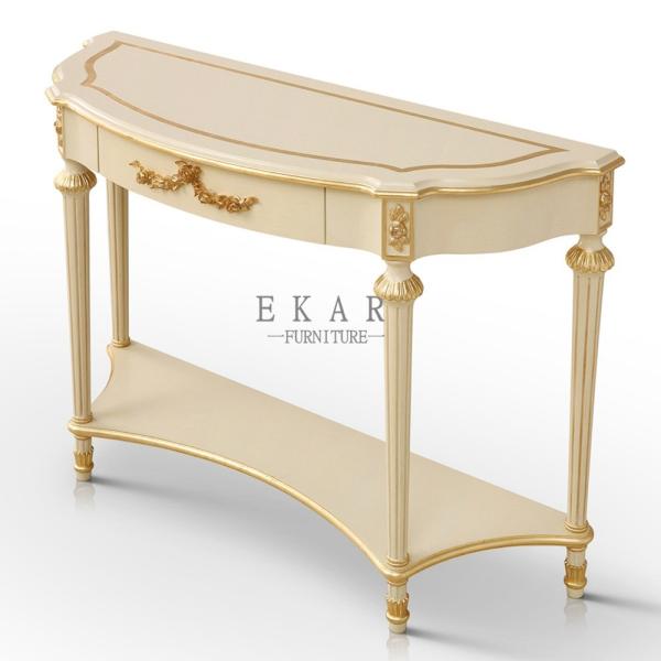 Antique Art Deco Classic Wooden Console Table FH-133