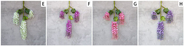 75cm 110cm Silk Green Plants Artificial Witseria Flower Hanging Ceiling