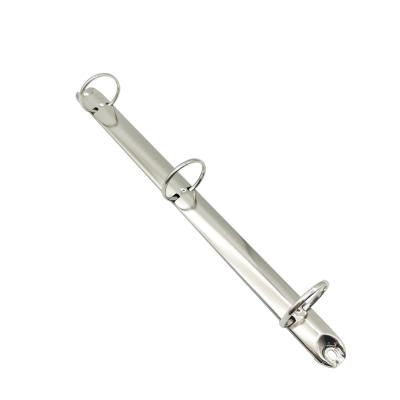 11 Inch O Ring Binder Clips A4 3 Ring Mechanism Silver For Office Stationery