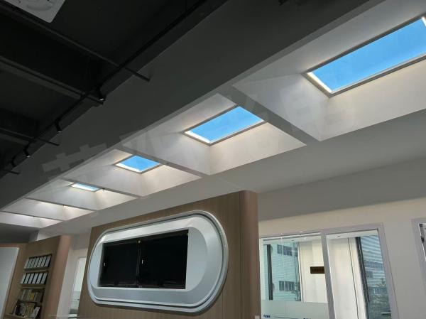 Simulates Different Colors Of The Day Fake Skylight Panel with 4000 Lumen Brightness