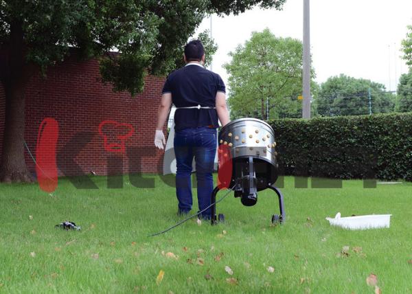 120V 800W Chicken Feather Plucker Machine with 20 Inch Stainless Steel