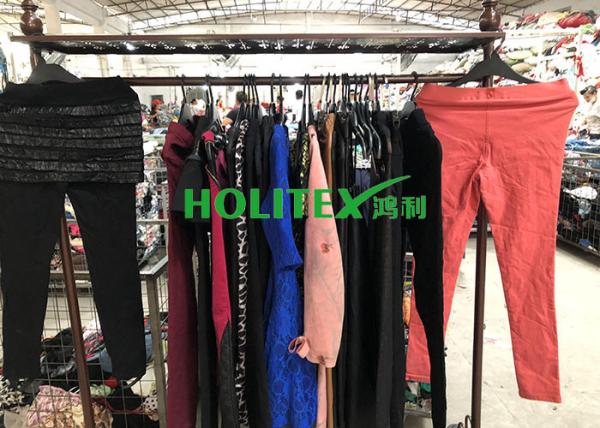 Comfortable Second Hand Womens Clothing South Korean Style Used Ladies Winter Stretch Pants
